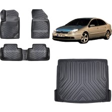 Team Car Citroen C5 2006 Model 3D Bagaj Havuzu+3d Havuzlu Araca Özel Paspas Takımı