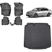 Team Car Seat Toledo 2015 Model 3D Bagaj Havuzu+3d Havuzlu Araca Özel Paspas Takımı