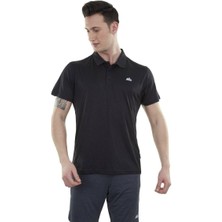 Alpinist Horizons Ultra Dry Erkek Polo T-Shirt Siyah