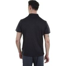 Alpinist Horizons Ultra Dry Erkek Polo T-Shirt Siyah