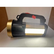 Bolsat USB Şarjlı Çift Fonksiyon Şarjlı Ledli El Feneri