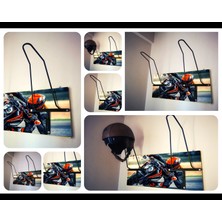 Ggart Decoration Motosiklet Kask Askısı, Motor Kask Askısı, Kask Askılığı KTMX2V3