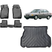 Team Car Opel Astra F Sedan 1994 Model 3D Bagaj Havuzu+3d Havuzlu Araca Özel Paspas Takımı