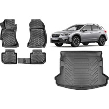 Team Car Subaru Xv 2018 Model 3D Bagaj Havuzu+3d Havuzlu Araca Özel Paspas Takımı