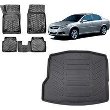 Team Car Opel Vectra C 2002 Model 3D Bagaj Havuzu+3d Havuzlu Araca Özel Paspas Takımı