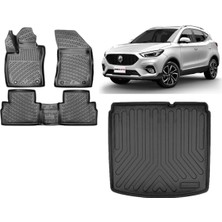 Team Car Mg Zs Benzinli Alt Bagaj 2022 Model 3D Bagaj Havuzu+3d Havuzlu Araca Özel Paspas Takımı