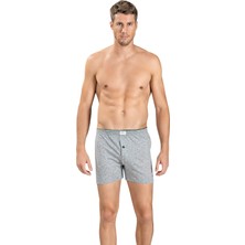 Jiber Erkek Grimelanj Havlu Kemer Pamuklu 6'lı Boxer 127