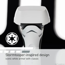 Panasonic Elektrikli Tıraş Makinesi, Özel Sürüm Star Wars Stormtrooper Tasarımı, 3 Bıçaklı Kesme Sistemi ve Açılır Düzelticili Islak Kuru Erkek Tıraş Makinesi - ES-SWLT2W