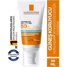 La Roche-Posay La Roche Posay Anthelios Uvmune Spf+50 Hassas Ciltler Için Yüksek Korumalı Yüz Güneş Kremi