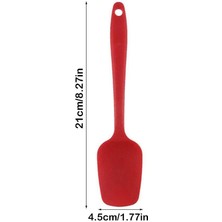 Jingyikeji 21 cm Silikon Kaşık Kazıyıcı Spatula Kek Dondurma Aracı Gereç Ev Bakeware Araçları A1Z6 (Yurt Dışından)