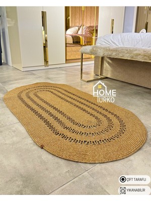 Home Turko Yıkanabilir Hasır, Kilim/paspas, Yolluk, Desenli, Kolidor, Balkon, Mutfak, Halısı, Dekoratif Paspas