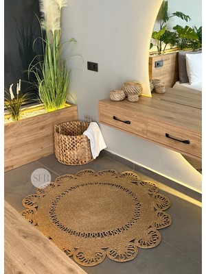 Home Turko Jüt Kilim, Paspas, Mutfak Halısı, Banyo Paspası, Kilim, Halı, Oturma Odası Halısı, Balkon Paspası