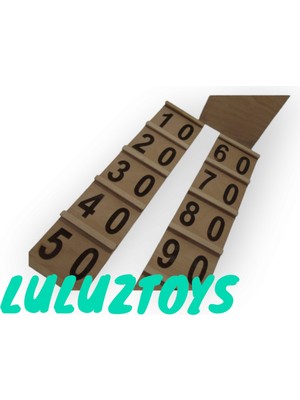 Luluztoys Montessori Sequin 10-90
