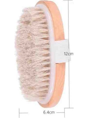 Hediye Rüzgarı Doğal At Kılı Selülit Fırçası