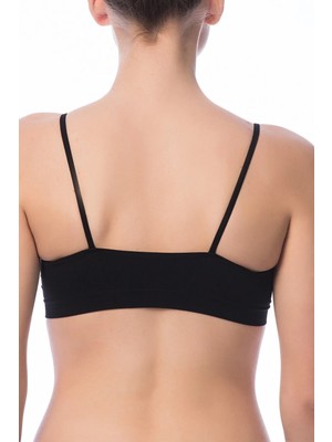 NBB 5 Adet, Seamless (Dikişsiz), Desteksiz, Likralı, Balensiz, Ince Askılı, Kadın Büstiyer Sütyen