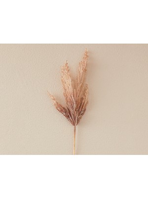 English Home Reed Grass Bush Tek Dal Yapay Çiçek 46  cm  Gri