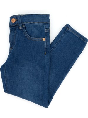 U.S. Polo Assn. Kız Çocuk Mavi Jean 50275525-DN0022