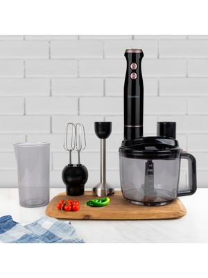Heifer Çoklu Set Mutfak Robotu 1500 W 1,5 lt Kapasiteli Blender Fonksiyonlarıyla