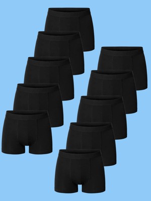 Tezzgelsin Erkek Çocuk Pamuklu Boxer 10 Adet