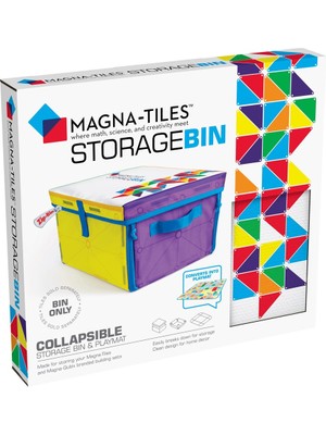 Magna-Tiles - Saklama Kutusu & Oyun Matı