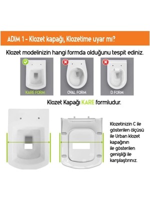 Japar Klozet Kapağı Kale Basic Roca Basic Model İle Uyumludur