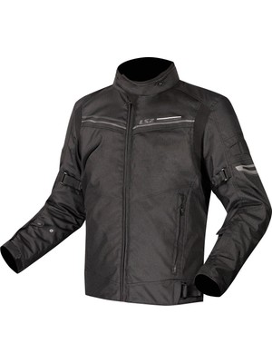 LS2 Kadın Motorsiklet Montu Su Geçirmez Polyester Malzeme ile Siyah Renk 450D Oxford