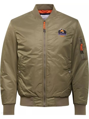 Jack & Jones Jordenvor Bomber 12158578 Haki Mont Haki Yeşil