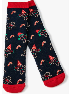 Koton Yılbaşı Desenli Çorap