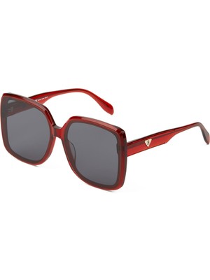 Blancia Milano BC 1280 C4 Kare Kırmızı Kadın Güneş Gözlüğü