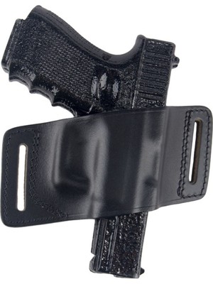 Polis Sepeti 1911 Deri Tabanca Kılıfı Speed Kelebek Siyah