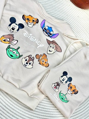 Baby Mini Elf Disney 100. Yıl Özel Seri Krem Rengi Erkek Takım