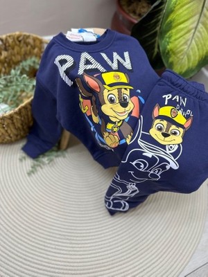 Baby Mini Elf Paw Patrol Gemi Kaptanı Lacivert Rengi Takım