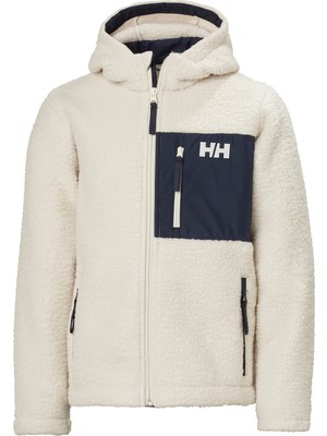 Helly Hansen Bej Erkek Çocuk Polar Mont 41756_034 Hh Jr Champ Pıle Jacket