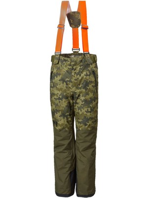 Helly Hansen Koyu Yeşil Erkek Çocuk Kayak Pantolonu HHA.41729 Helly Hansen Jr No 2.0