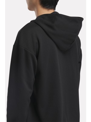 Reebok Strength Hoodıe Siyah Erkek Sweatshirt