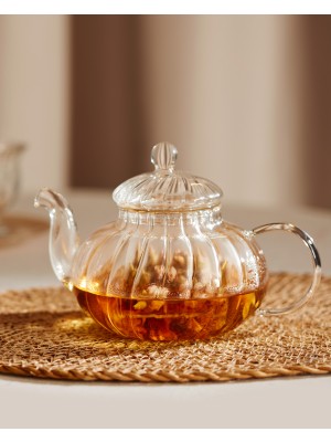 Madame Coco Lahey Süzgeçli Borosilikat Cam Demlik 720ML