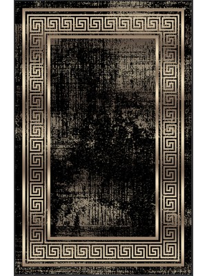 Dijital Baskı Yıkanabilir Kaymaz Taban Salon Halısı RVG0294-SD869