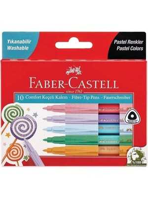 Faber-Castell Comfort Aquarelle Keçeli 10'lu