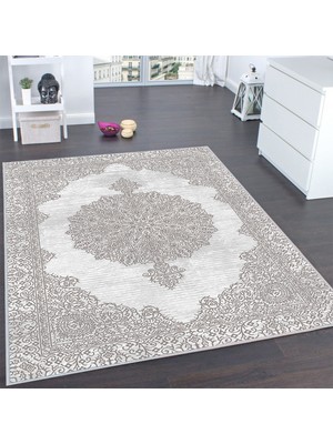 Rovigo Home Dijital Baskı Yıkanabilir Kaymaz Taban Salon Halısı Rvg0140-Sd699