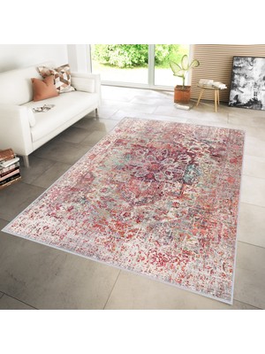 Rovigo Home Dijital Baskı Yıkanabilir Kaymaz Taban Salon Halısı Rvg1105