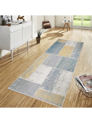 Rovigo Home Dijital Baskı Yıkanabilir Kaymaz Taban Salon Halısı Rvg1259