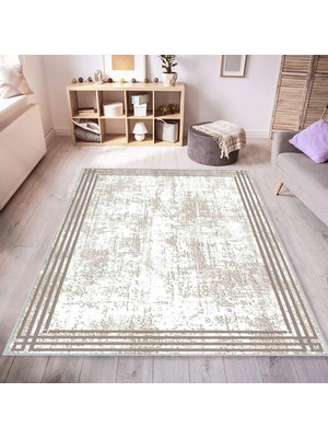 Rovigo Home Dijital Baskı Yıkanabilir Kaymaz Taban Salon Halısı Rvg0436