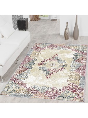 Rovigo Home Dijital Baskı Yıkanabilir Kaymaz Taban Salon Halısı Rvg1483