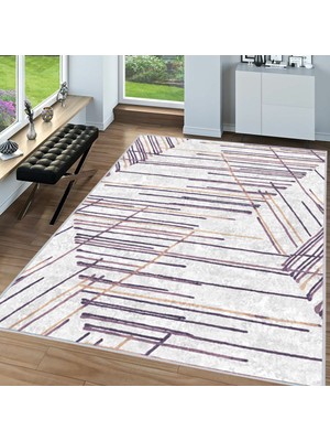 Rovigo Home Dijital Baskı Yıkanabilir Kaymaz Taban Salon Halısı Rvg1591-Ht354