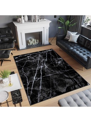 Rovigo Home Dijital Baskı Yıkanabilir Kaymaz Taban Salon Halısı Rvg0470