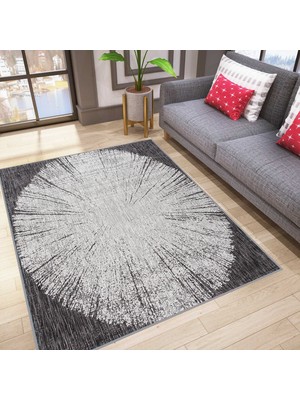 Rovigo Home Dijital Baskı Yıkanabilir Kaymaz Taban Salon Halısı RVG1791