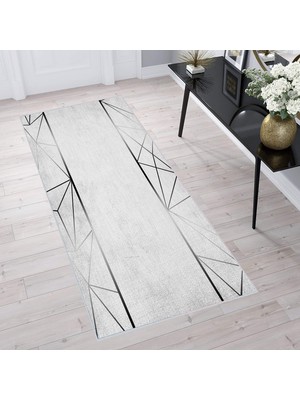 Rovigo Home Dijital Baskı Yıkanabilir Kaymaz Taban Salon Halısı Rvg1288