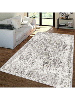 Rovigo Home Dijital Baskı Yıkanabilir Kaymaz Taban Salon Halısı Rvg1347-Ht340
