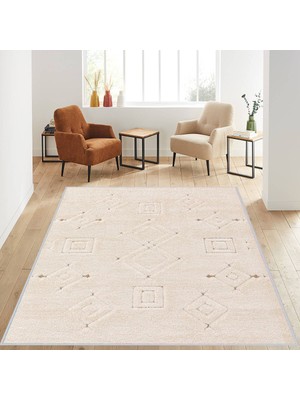 Rovigo Home Dijital Baskı Yıkanabilir Kaymaz Taban Salon Halısı Rvg1235