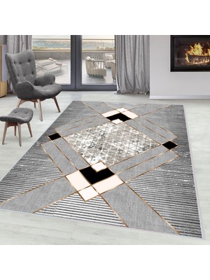 Rovigo Home Dijital Baskı Yıkanabilir Kaymaz Taban Salon Halısı Rvg0058-Sd1181